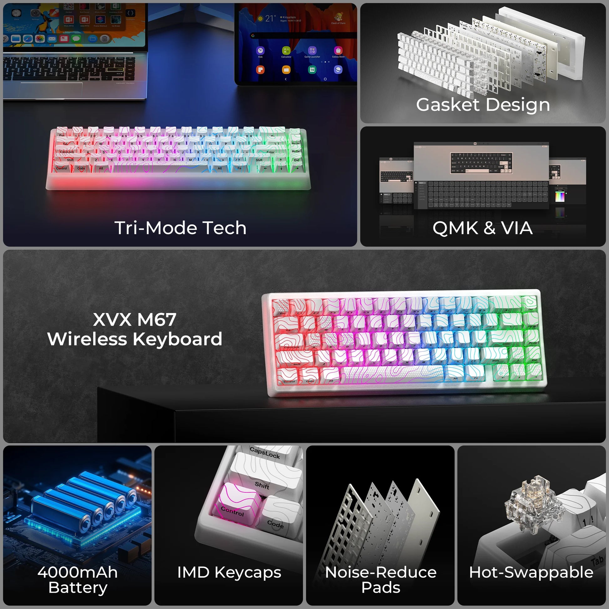 Wireless Mechanical Keyboard
