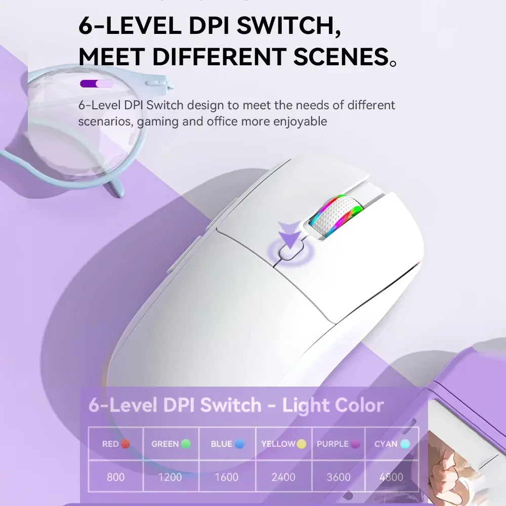 Rechargeable Wireless Mouse Bluetooth