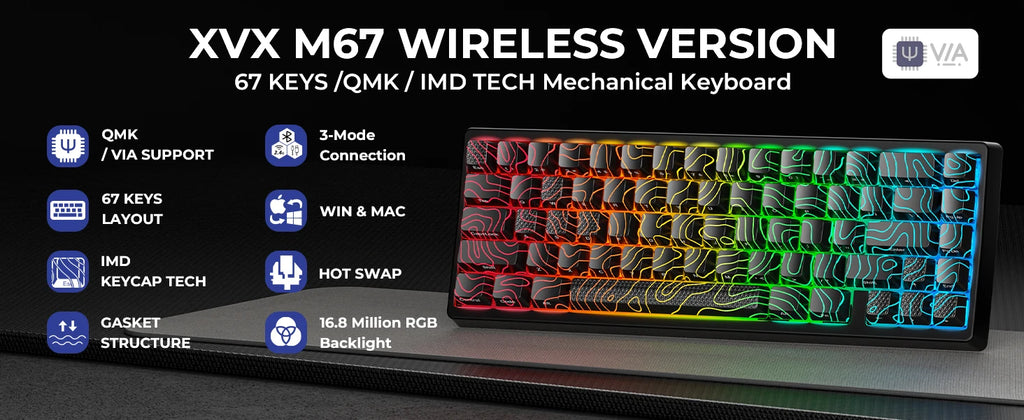 Wireless Mechanical Keyboard