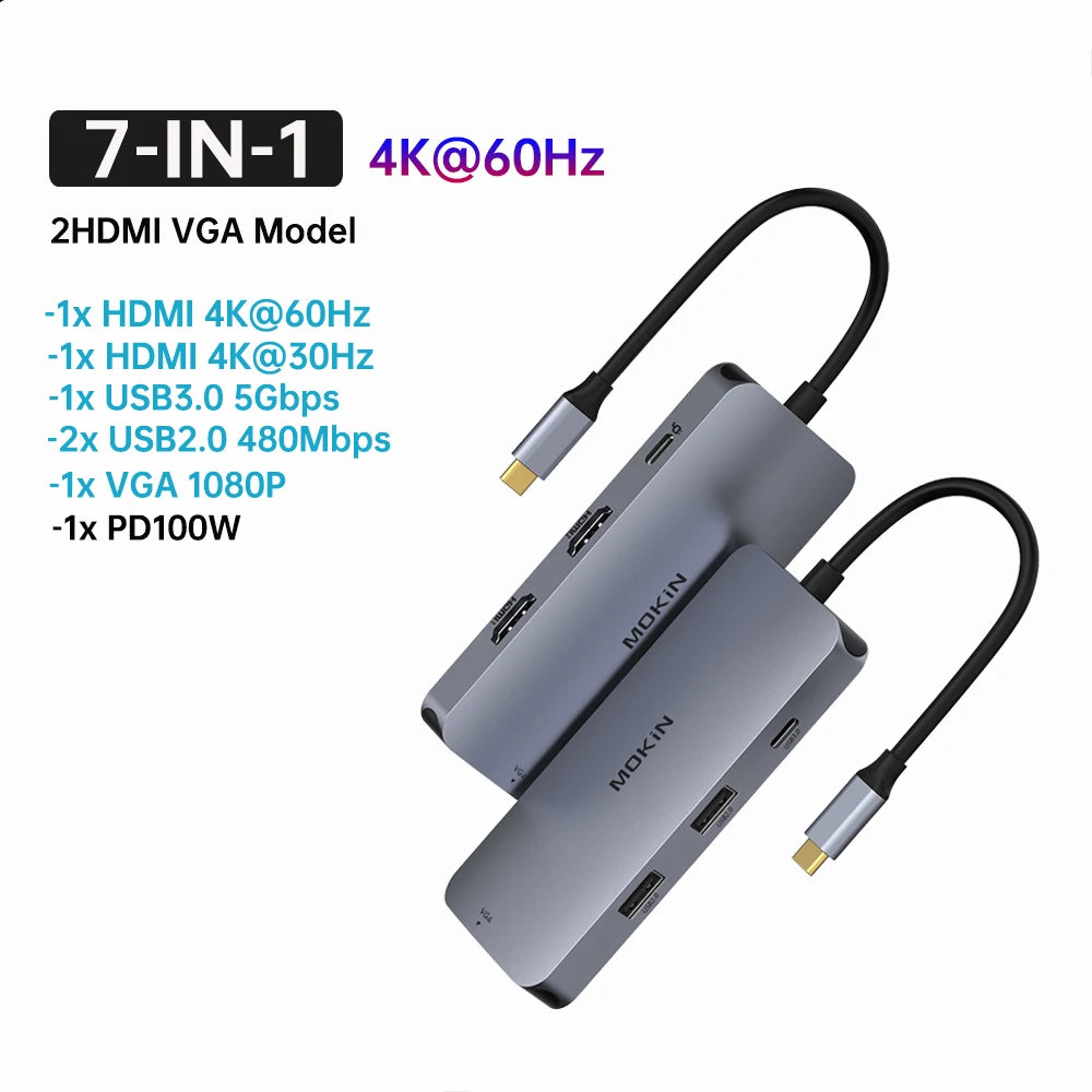 MOKiN USB C HUB 4K