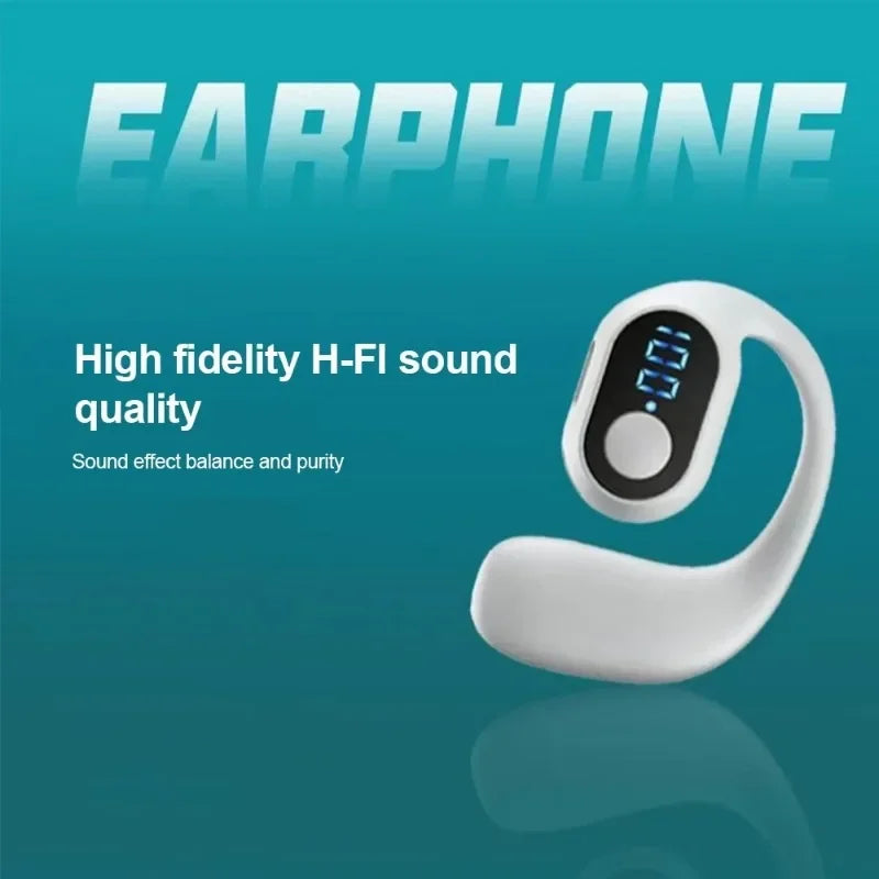 Bluetooth 5.3 Headphone TWS Wireless Ear Hook