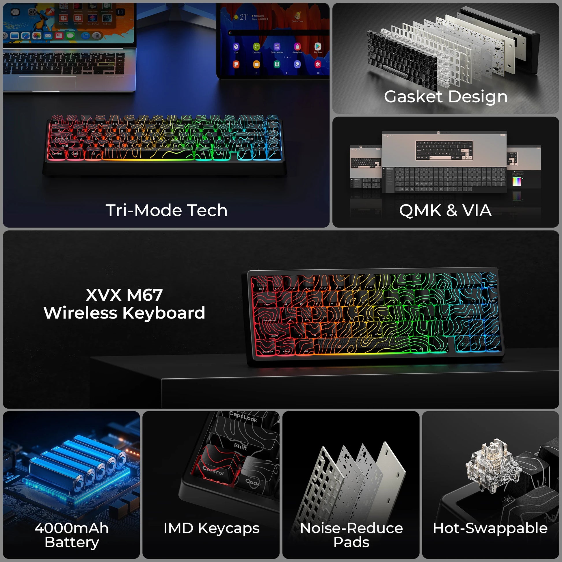 Wireless Mechanical Keyboard