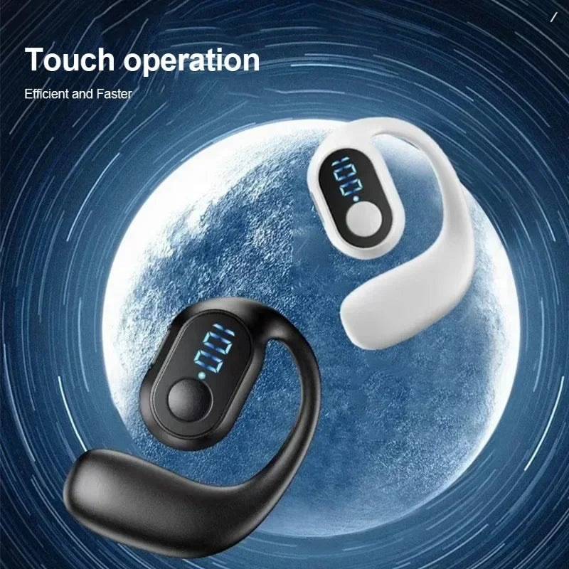 Bluetooth 5.3 Headphone TWS Wireless Ear Hook