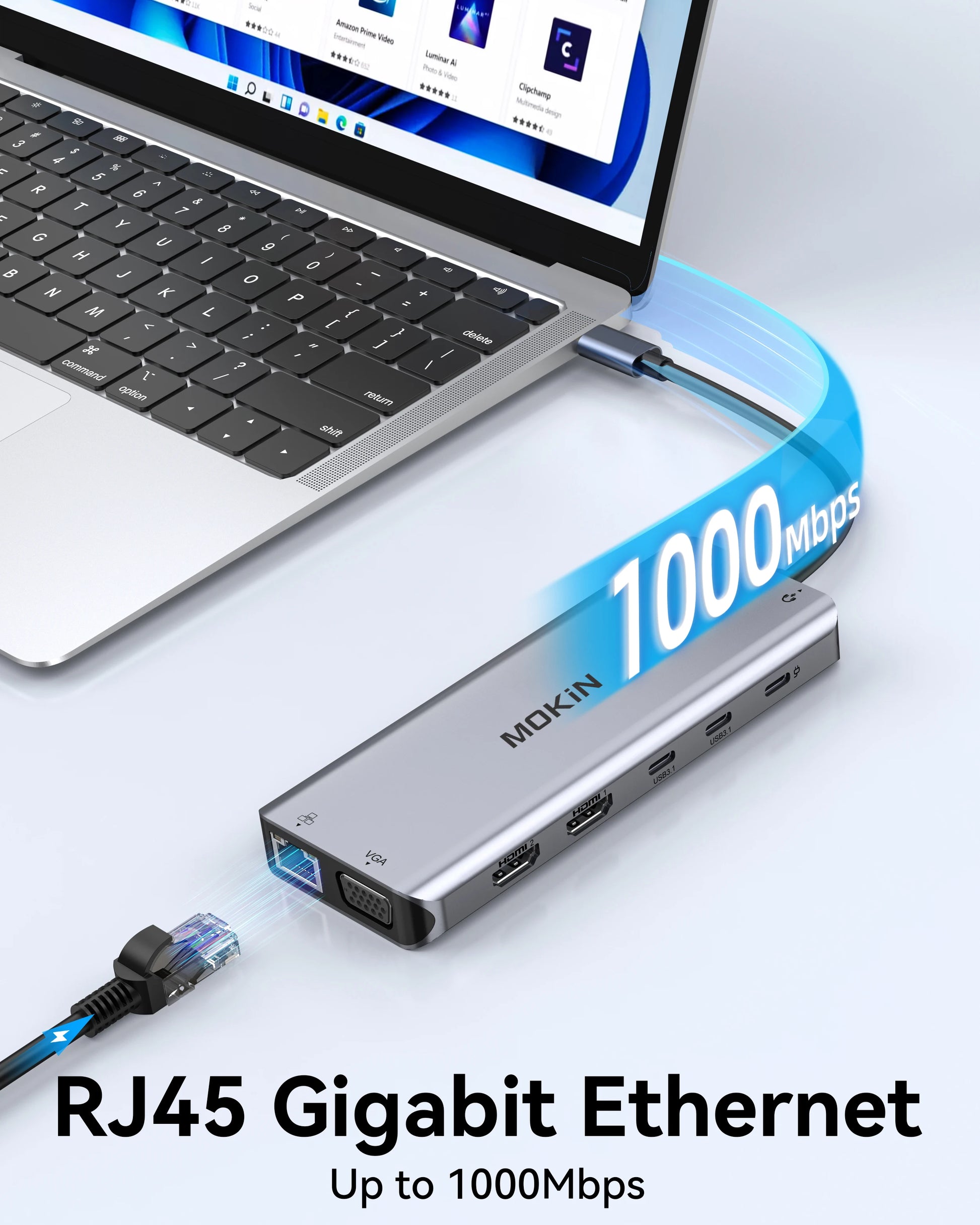 MOKiN USB C HUB 4K
