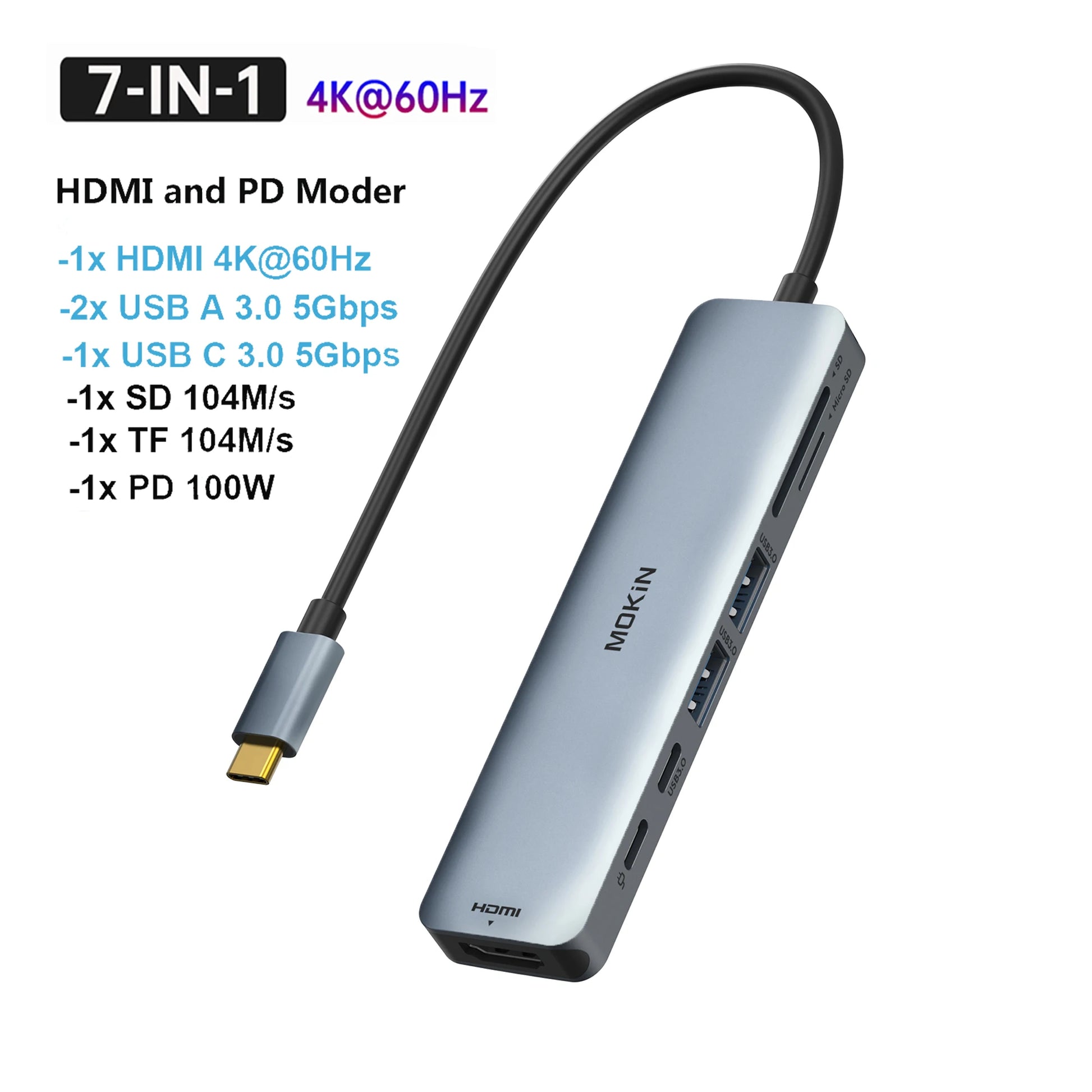 MOKiN USB C HUB 4K