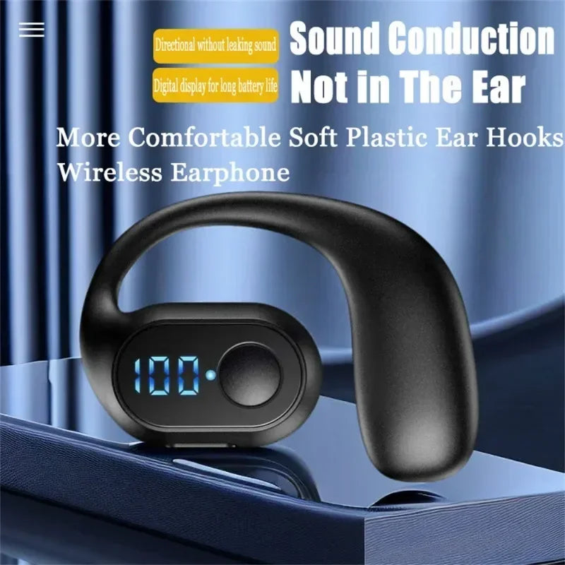 Bluetooth 5.3 Headphone TWS Wireless Ear Hook