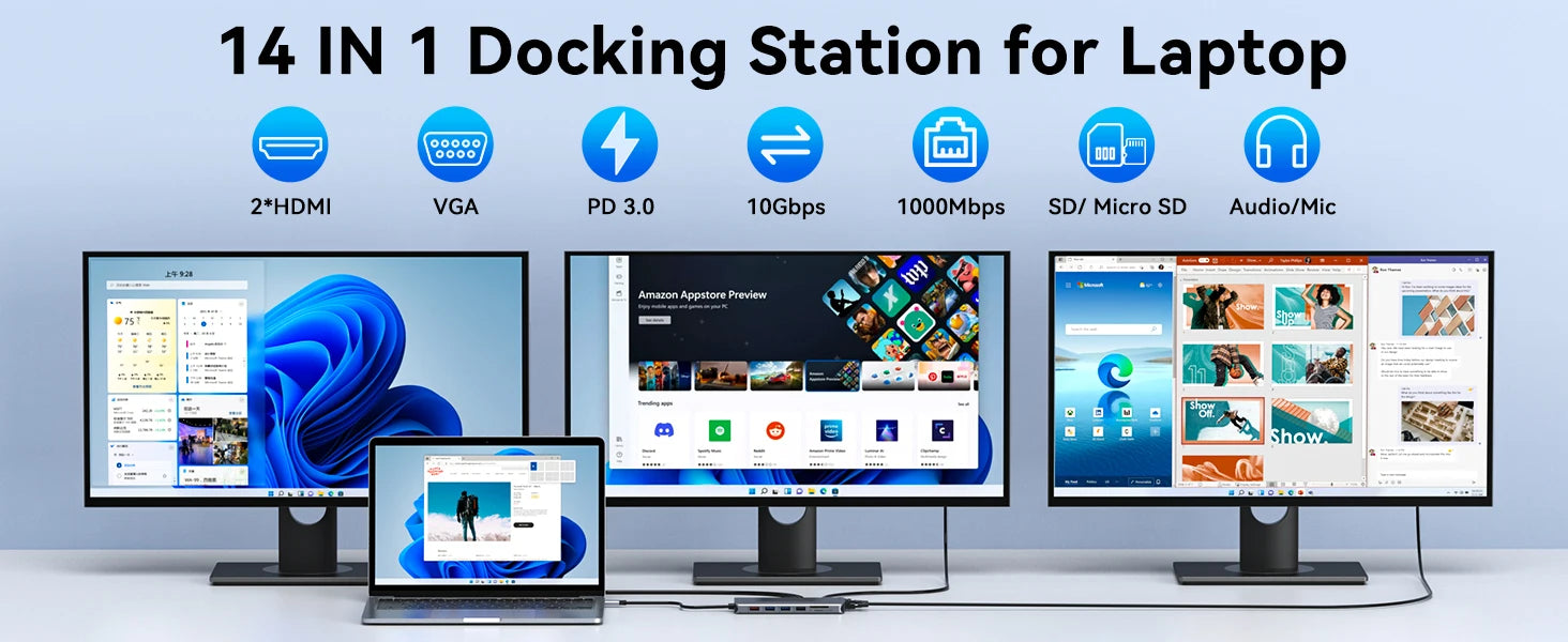 MOKiN USB C HUB 4K