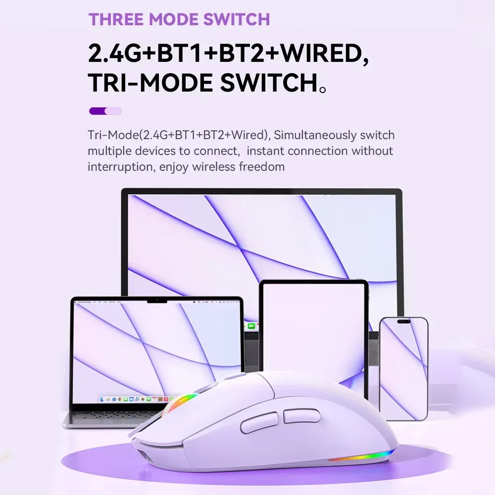 Rechargeable Wireless Mouse Bluetooth